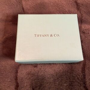 Tiffany & Co. Silver Bead Bracelet with Heart charm in Blue Box